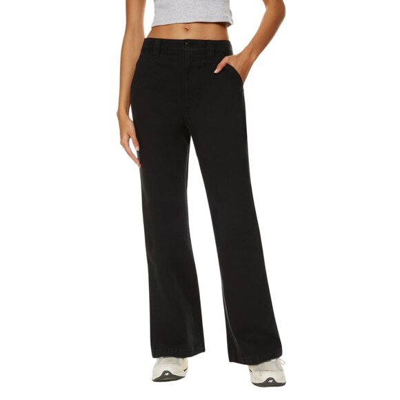 BNWT ARITZIA TNA Campbell Pant - High-Waisted Twill Pants, Size 10 - Picture 7 of 8